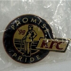 Vintage 1999 KFC Promise Pride Colonel‎ Sanders Enamel Lapel Pin Collectible